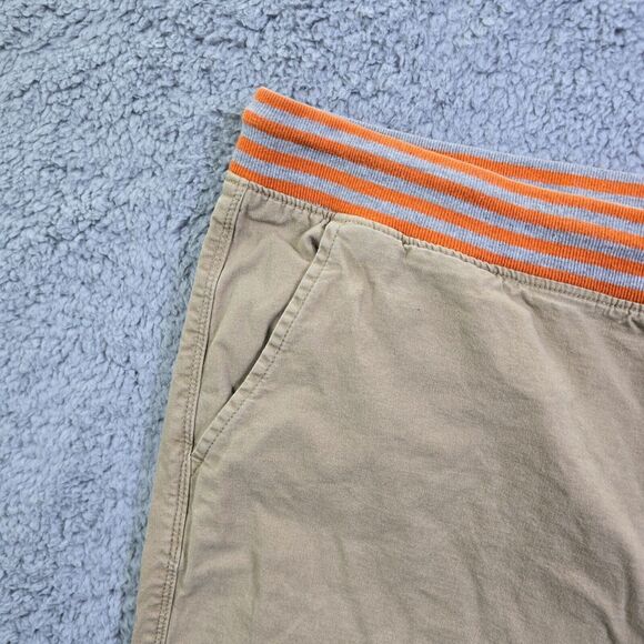 Lands End Women's Tan Brown Sweatpants Drawstring Stretch Size 2XL - Picture 2 of 14